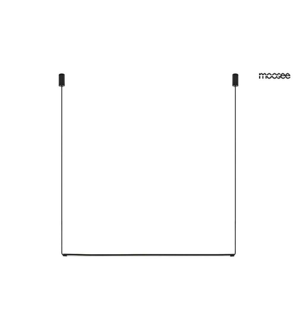 MOOSEE lampa wisząca OMBRE LEVEL 80  czarna