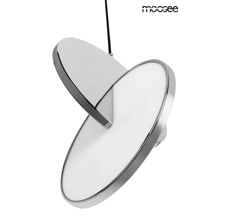 MOOSEE lampa wisząca DISCO srebrna