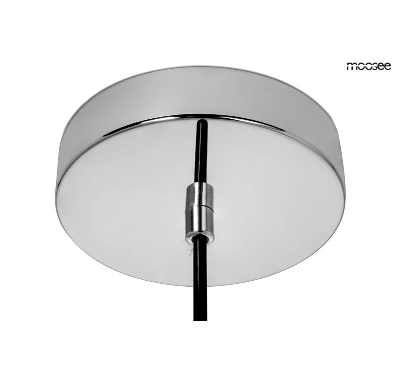 MOOSEE lampa wisząca DISCO srebrna