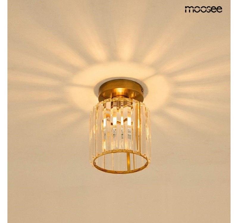 MOOSEE lampa sufitowa / plafon REY złota