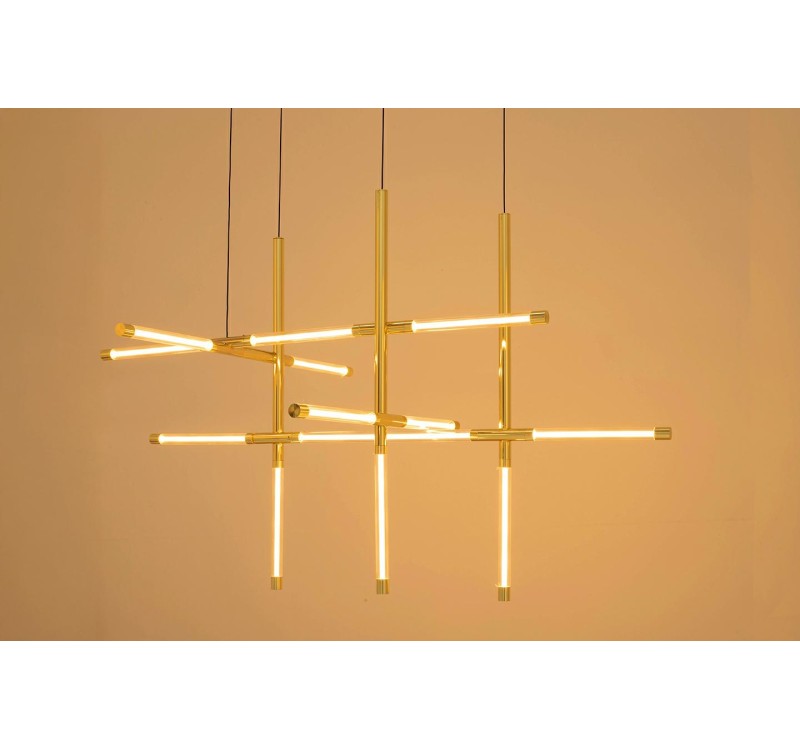 MOOSEE lampa wisząca MIKADO S złota