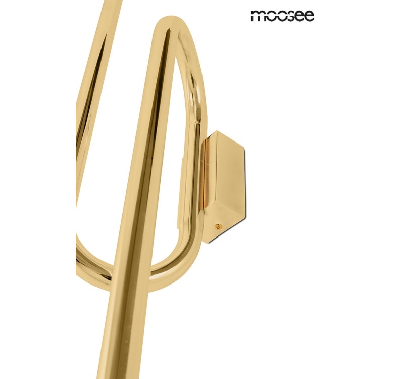 MOOSEE lampa ścienna MACAROON złota