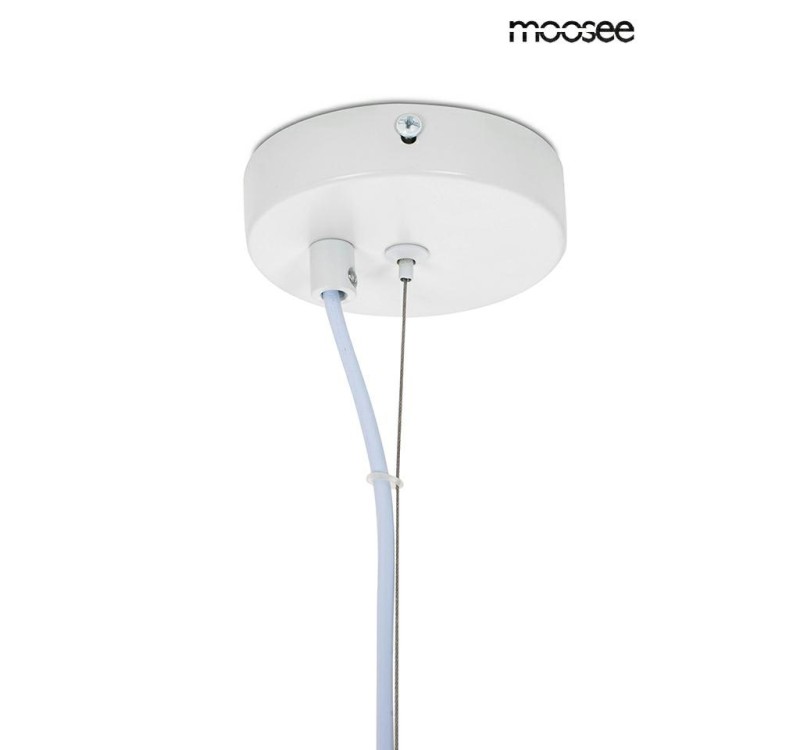 MOOSEE lampa wisząca NEST 40 biała