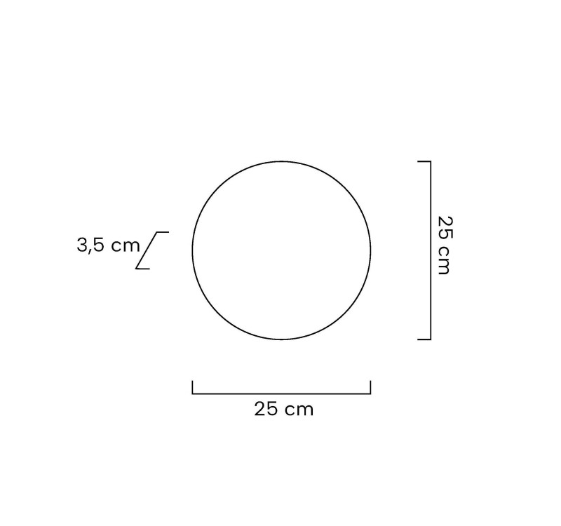 MOOSEE lampa ścienna SHADOW SUN 25 złota