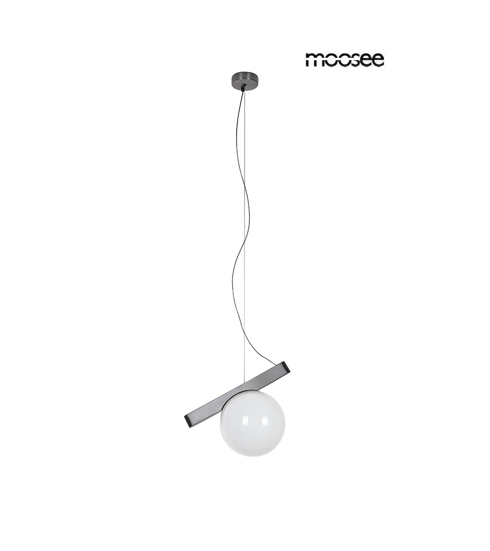 MOOSEE lampa wisząca BALANCE grafitowa
