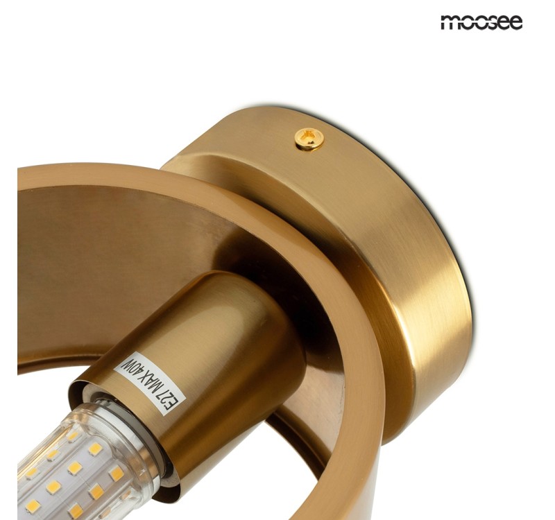 MOOSEE lampa ścienna ARRO złota