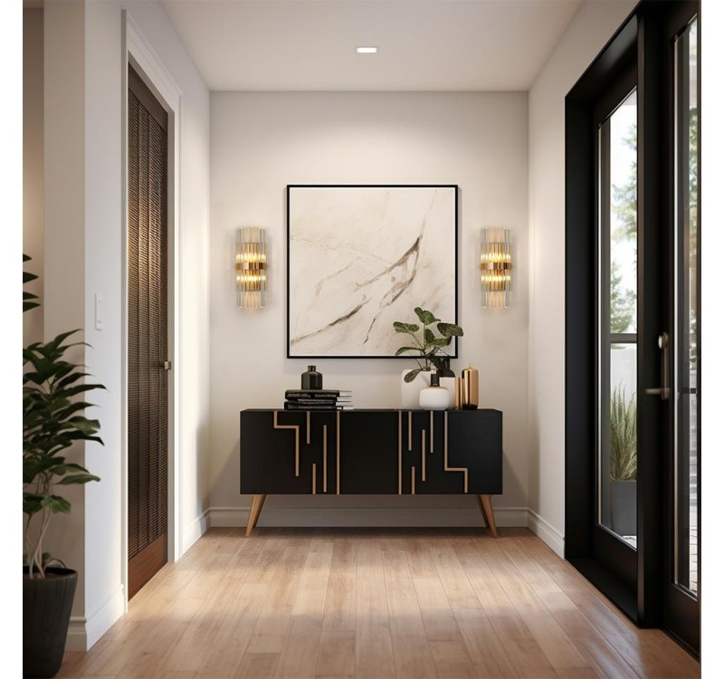 MOOSEE lampa ścienna MILAGRO złota