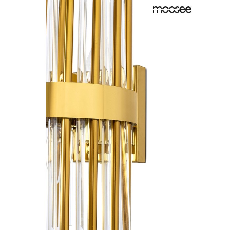 MOOSEE lampa ścienna GARDA złota