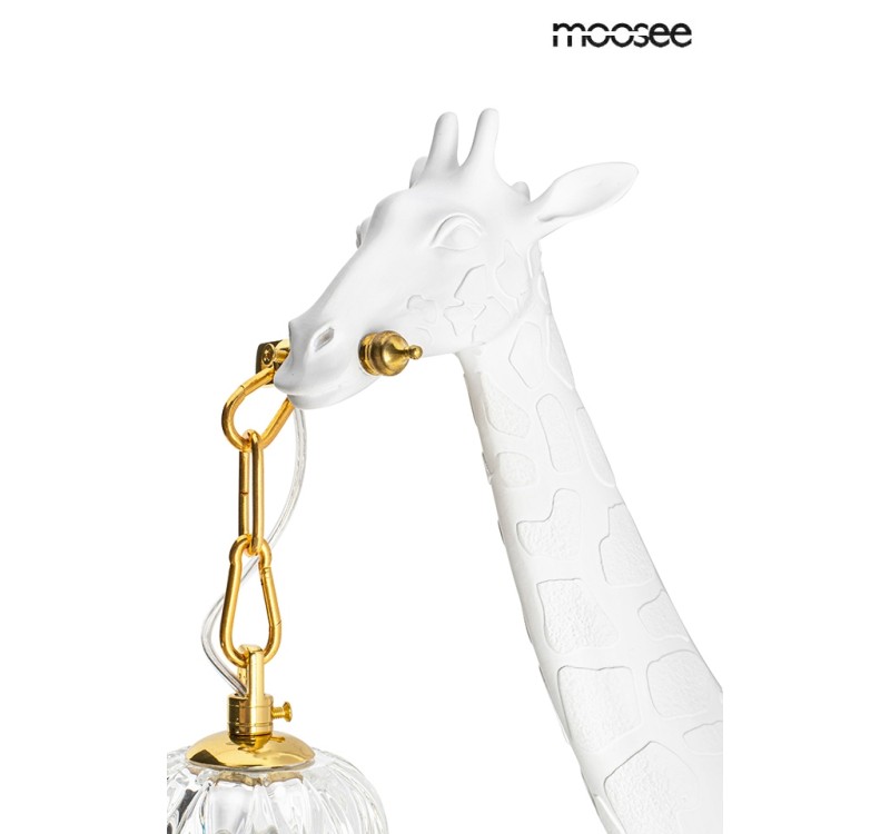 MOOSEE lampa ścienna GIRAFFE biała