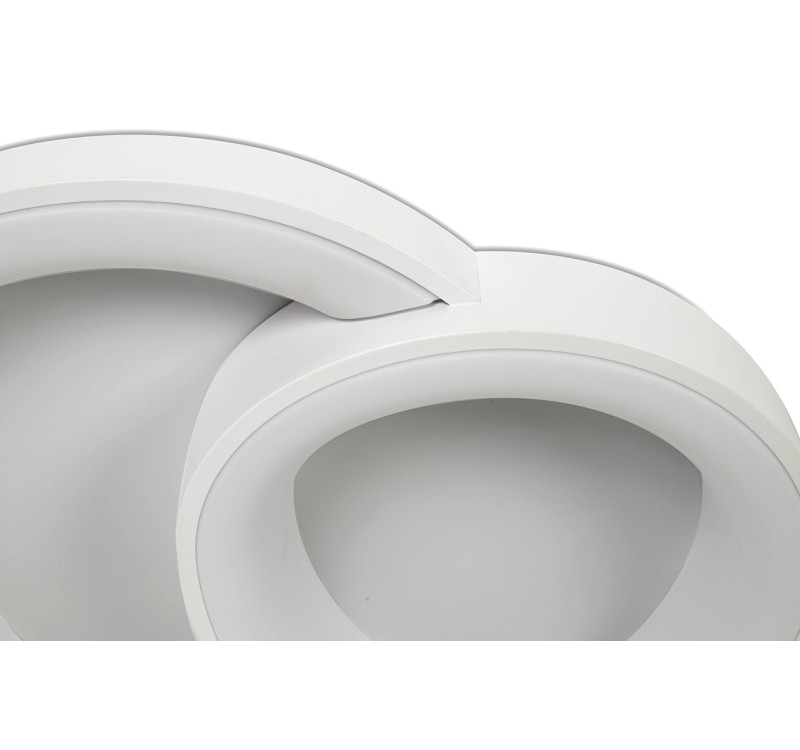 MOOSEE lampa sufitowa / plafon CELLS 3    biała