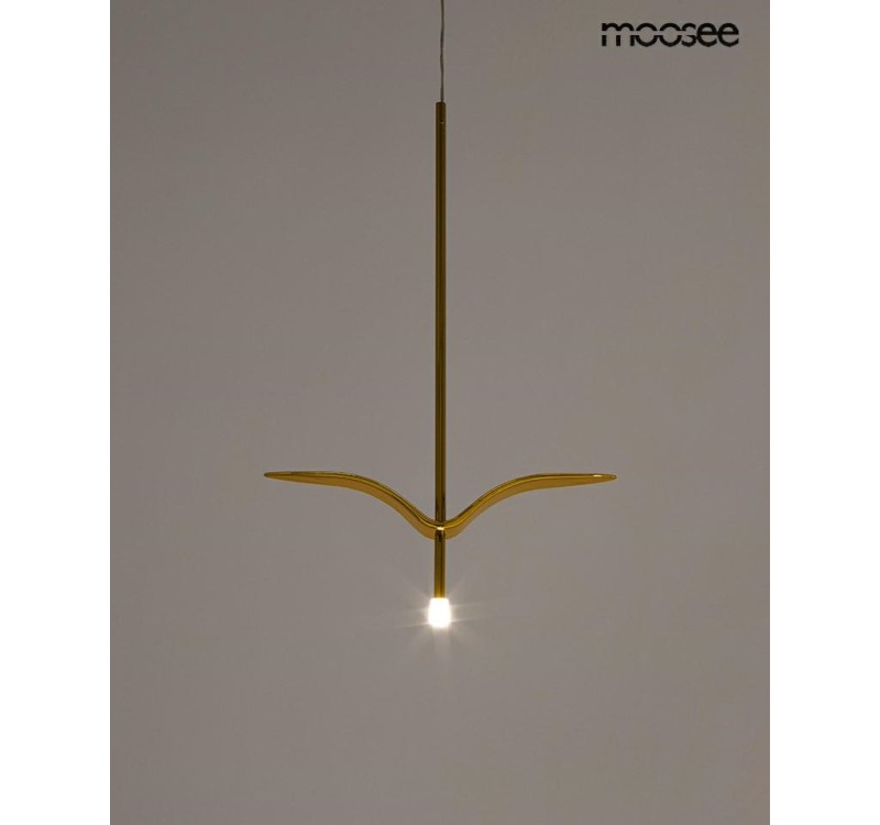 MOOSEE lampa wisząca GAVI A złota