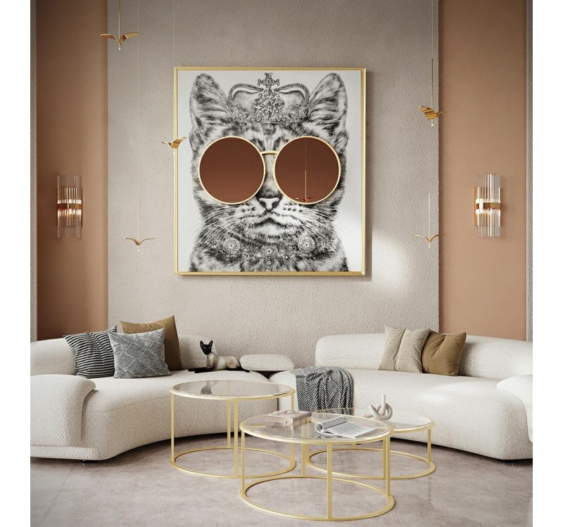 MOOSEE lampa wisząca GAVI A złota