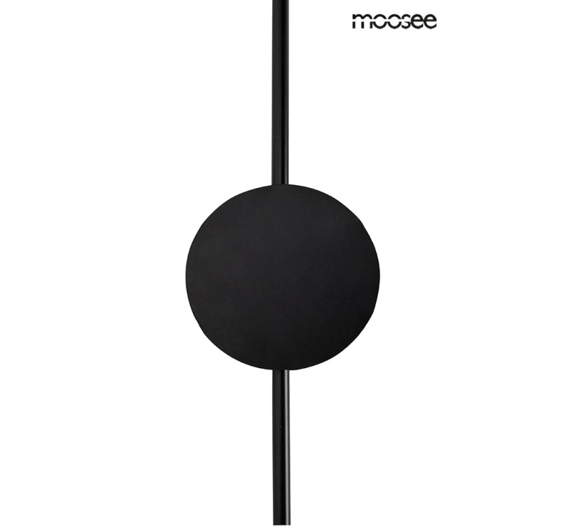MOOSEE lampa ścienna SHADOW 2 czarna