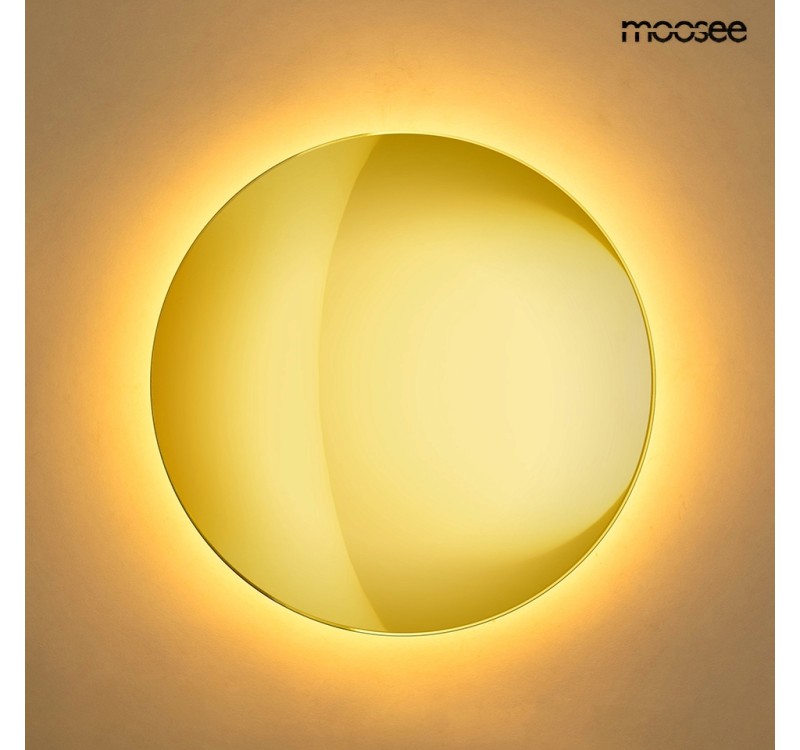 MOOSEE lampa ścienna SHADOW SUN 30 złota