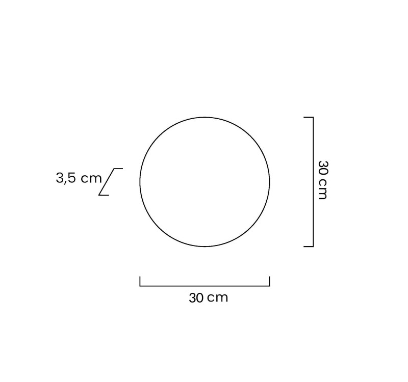 MOOSEE lampa ścienna SHADOW SUN 30 złota