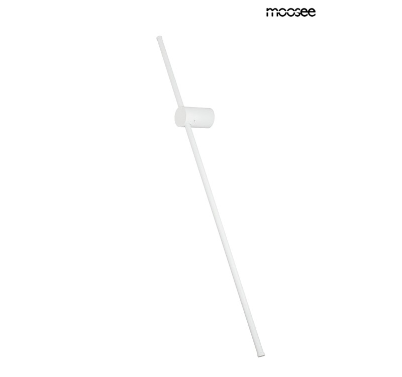 MOOSEE lampa ścienna OMBRE 120 biała
