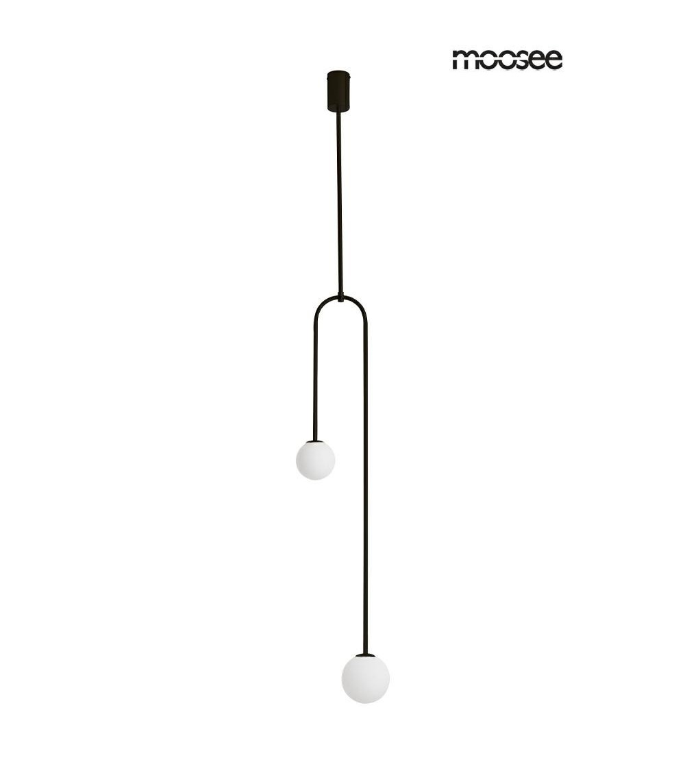 MOOSEE lampa wisząca LOW czarna