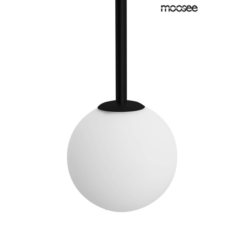 MOOSEE lampa wisząca LOW czarna
