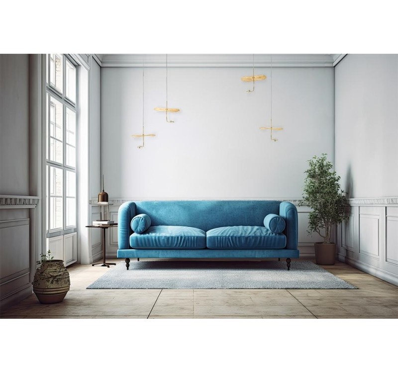 MOOSEE lampa wisząca LEAFS złota