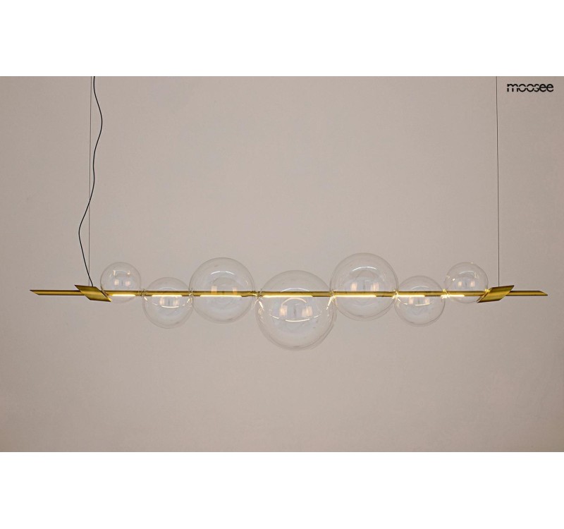 MOOSEE lampa wisząca ECHO 140 złota