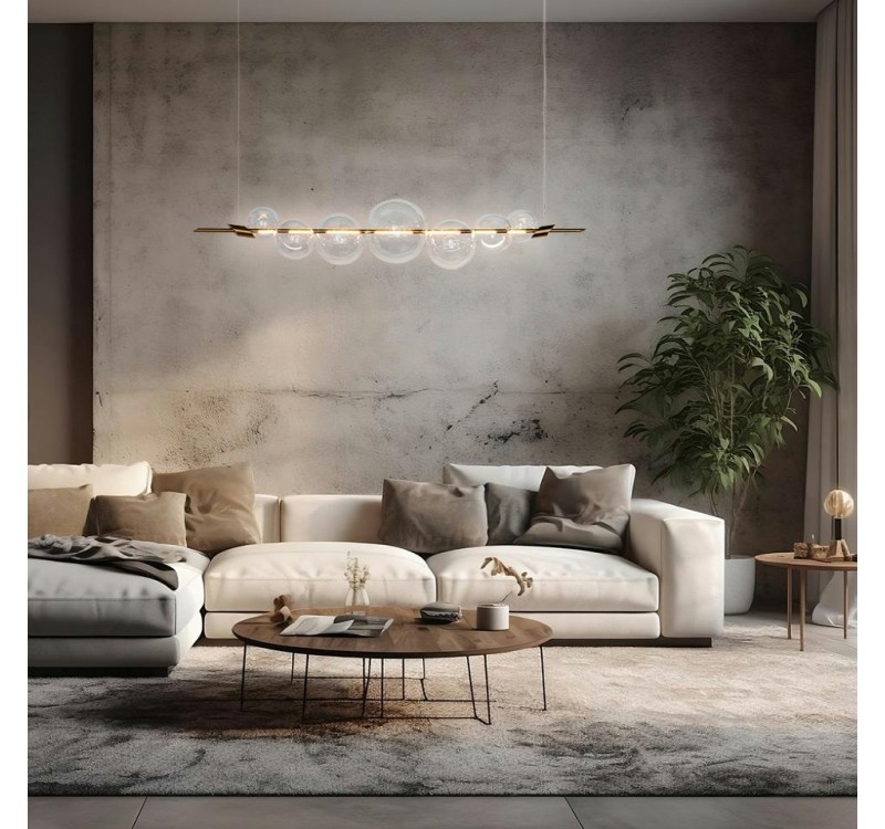 MOOSEE lampa wisząca ECHO 140 złota