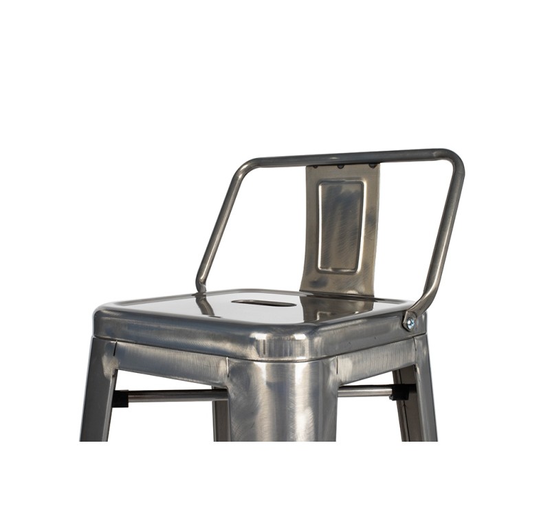 Krzesło barowe TOWER BACK 66 (Paris) metal