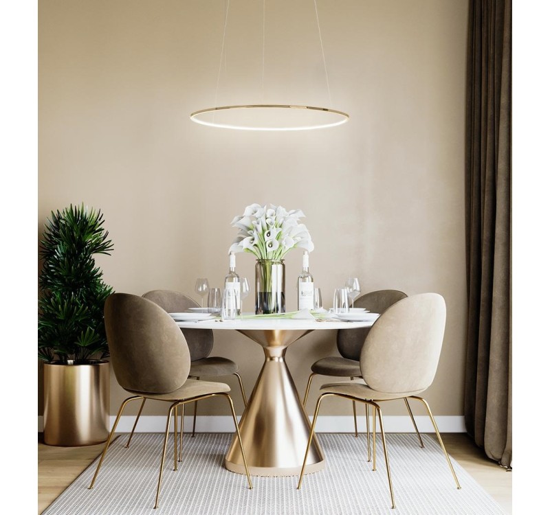 MOOSEE lampa wisząca RING SLIM 60 złota