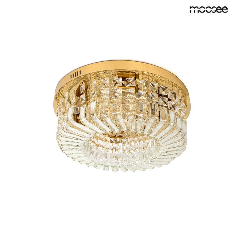 MOOSEE lampa sufitowa / plafon BALUNA 50  złota