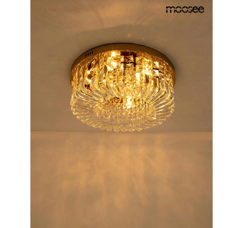 MOOSEE lampa sufitowa / plafon BALUNA 50  złota