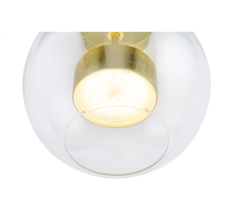 Lampa ścienna CAPRI WALL złota