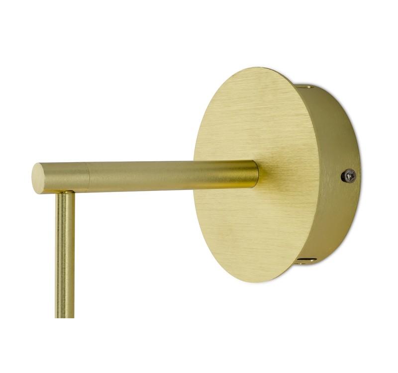 Lampa ścienna CAPRI WALL złota