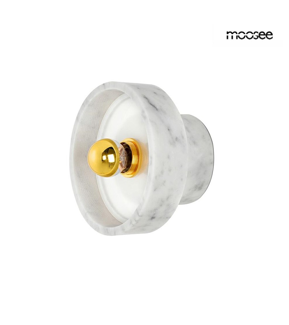 MOOSEE lampa ścienna ARCO biała