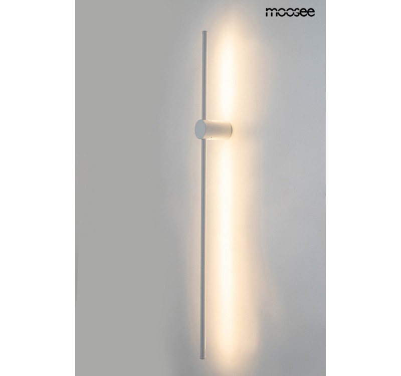 MOOSEE lampa ścienna OMBRE 100 biała
