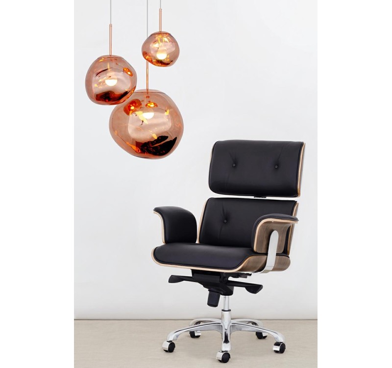 MOOSEE lampa wisząca FUSION 30 miedziana  - akryl