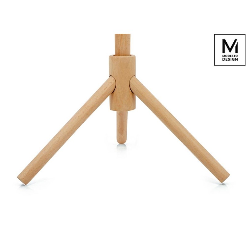 MODESTO wieszak stojący STICK naturalny - drewno bukowe