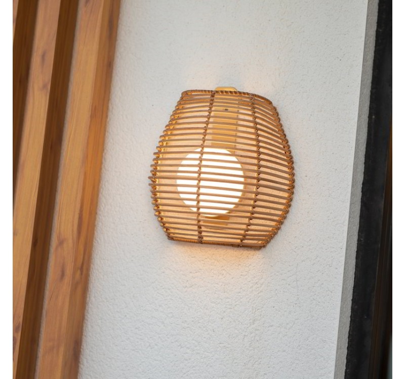 NEW GARDEN lampa ścienna BOSSA 25 WALL IN&OUT BATTERY