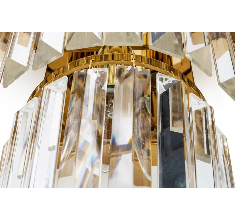MOOSEE lampa ścienna IMPERIAL WALL GOLD   - stal, kryształ