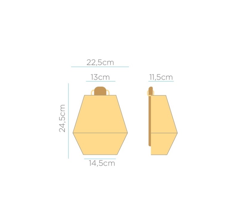 NEW GARDEN lampa ścienna SISINE 25 WALL IN&OUT BATTERY