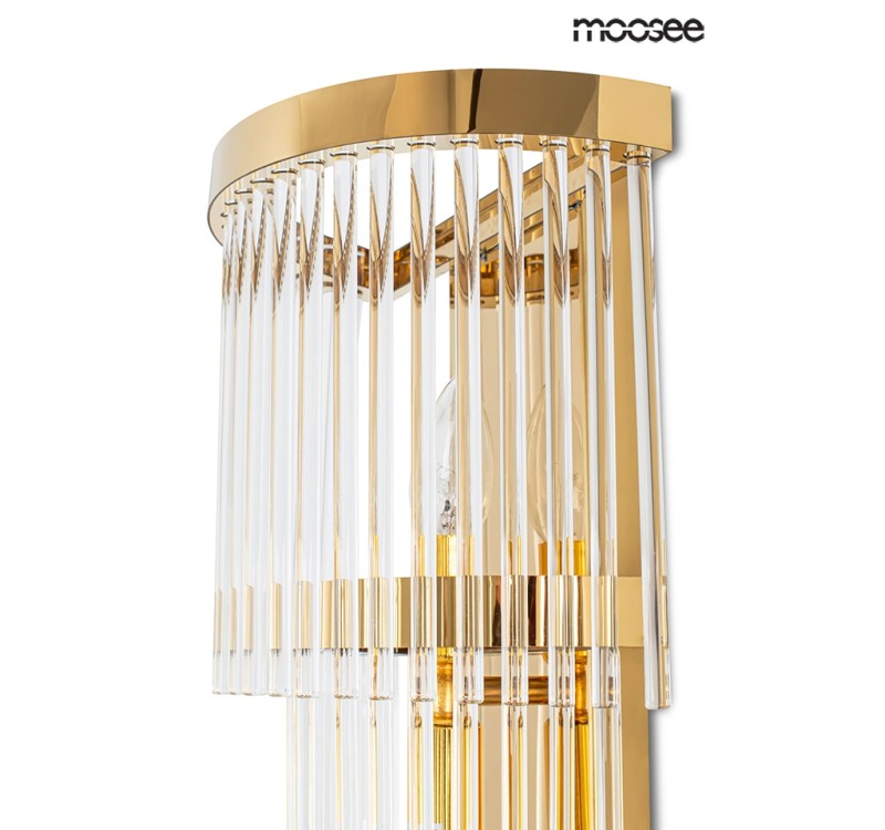 MOOSEE lampa ścienna ESTRO złota