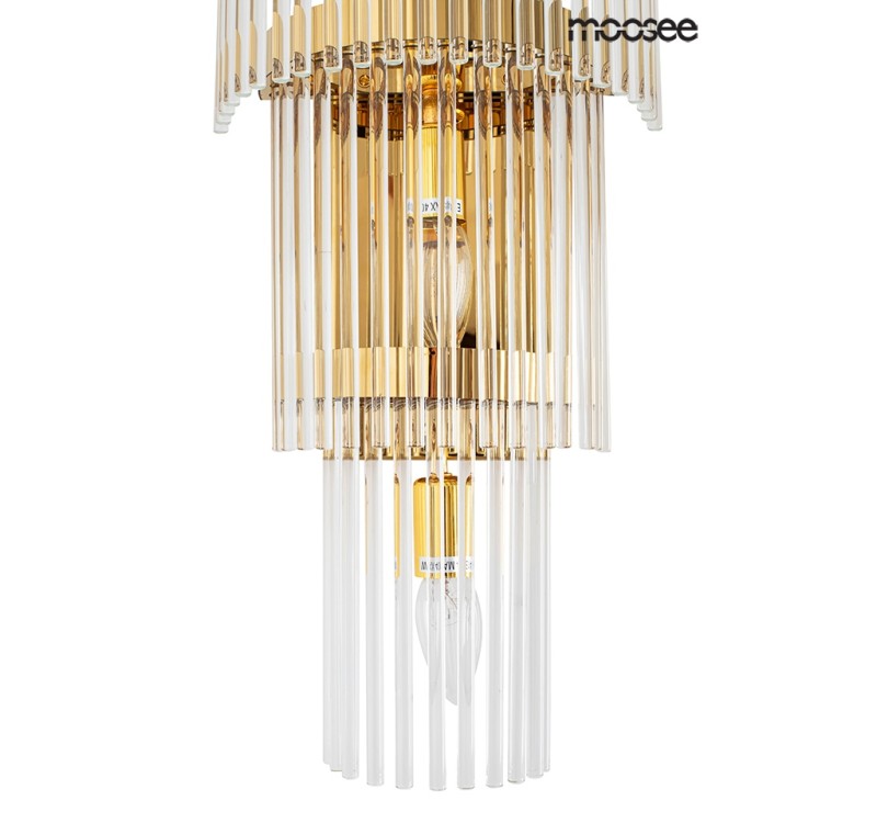 MOOSEE lampa ścienna ESTRO złota