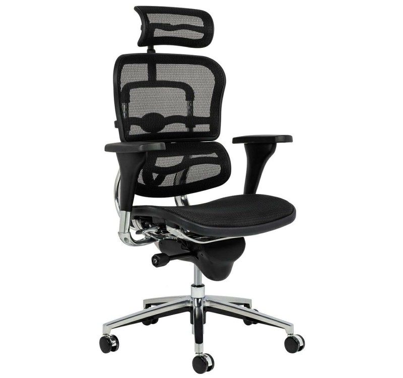 Fotel biurowy ERGO czarny