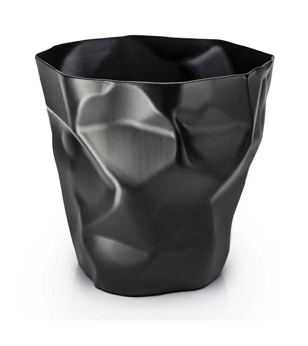 Kosz na śmieci PLAST czarny
