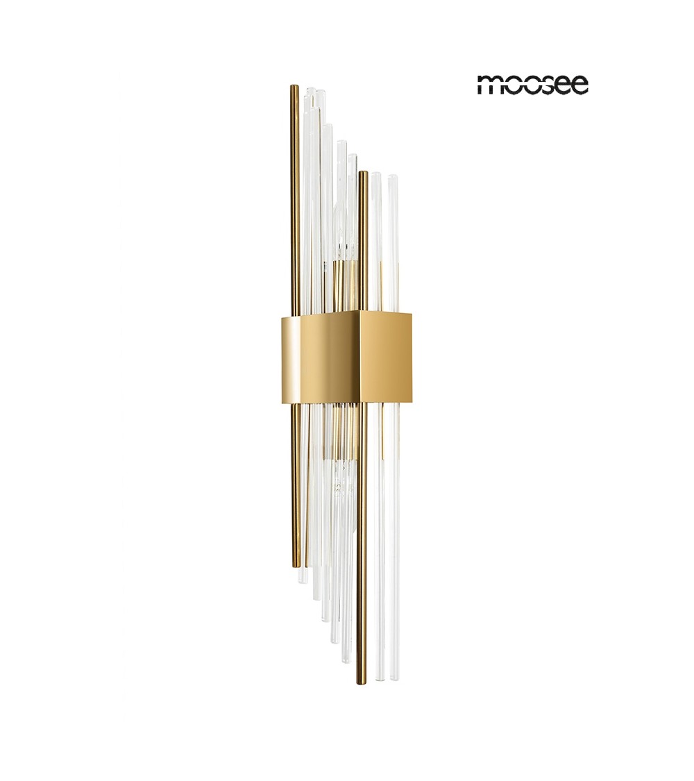MOOSEE lampa ścienna SLANT złota