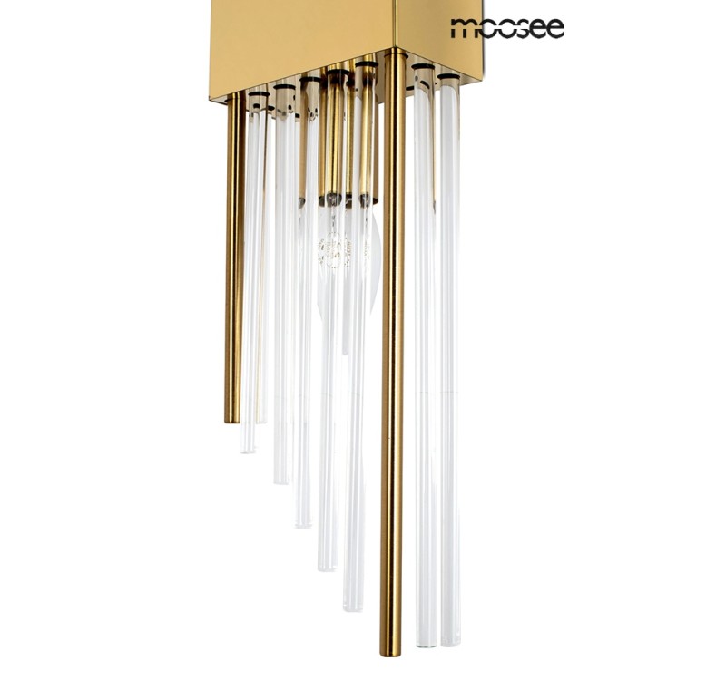 MOOSEE lampa ścienna SLANT złota
