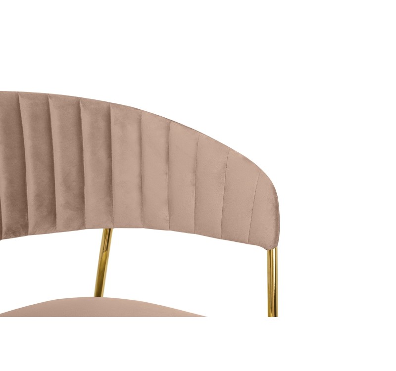 Krzesło barowe MARGO 65 khaki / beżowe