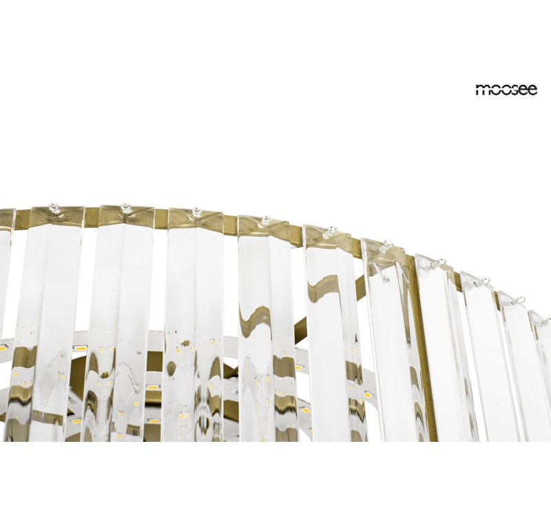 MOOSEE lampa sufitowa / plafon CROWN 50 złota
