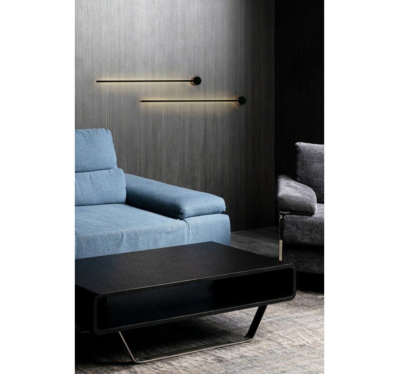 MOOSEE lampa ścienna OMBRE 80 czarna