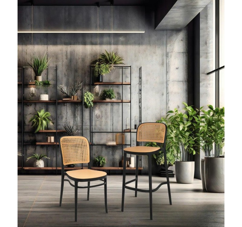 Krzesło WICKY czarne