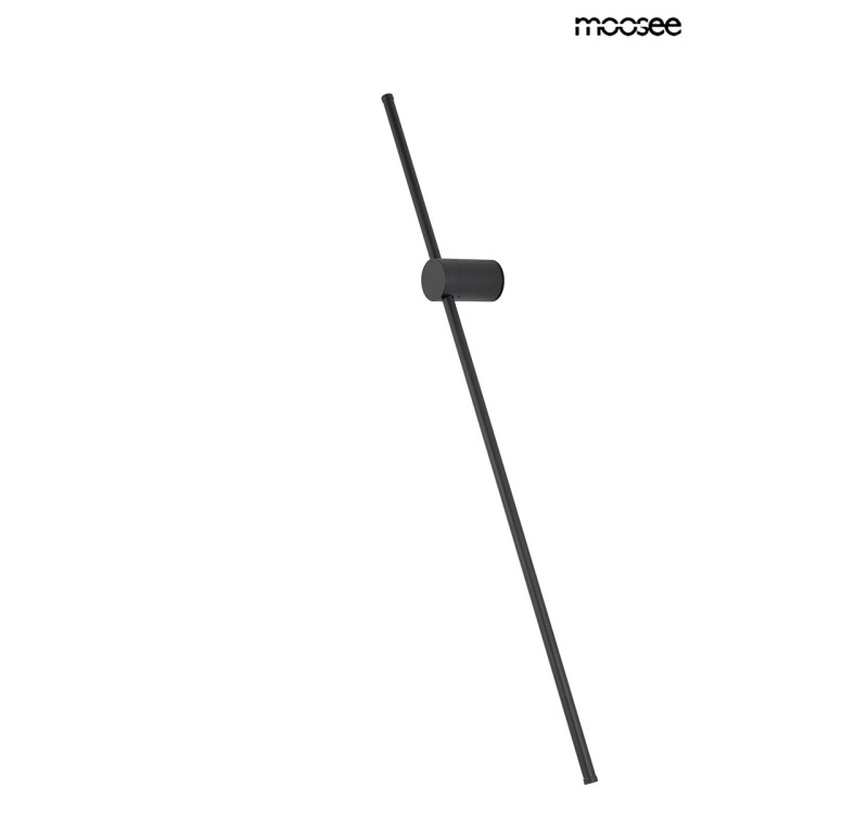 MOOSEE lampa ścienna OMBRE 120 czarna
