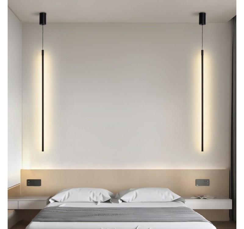 MOOSEE lampa wisząca OMBRE 80 czarna